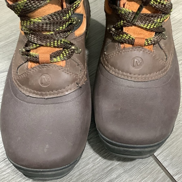 Merrell Winterbelle Peak Waterproof Suede Boots Easy full Zip in & Out size 7 - Picture 3 of 10